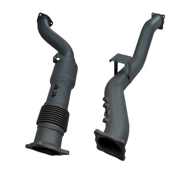 Redback Extreme Duty 4" Exhaust DPF Adapter Pipe with Cat for Toyota Landcruiser 79 Series (2012 - 2024) - Brixton 4x4 - Buy Online Now!